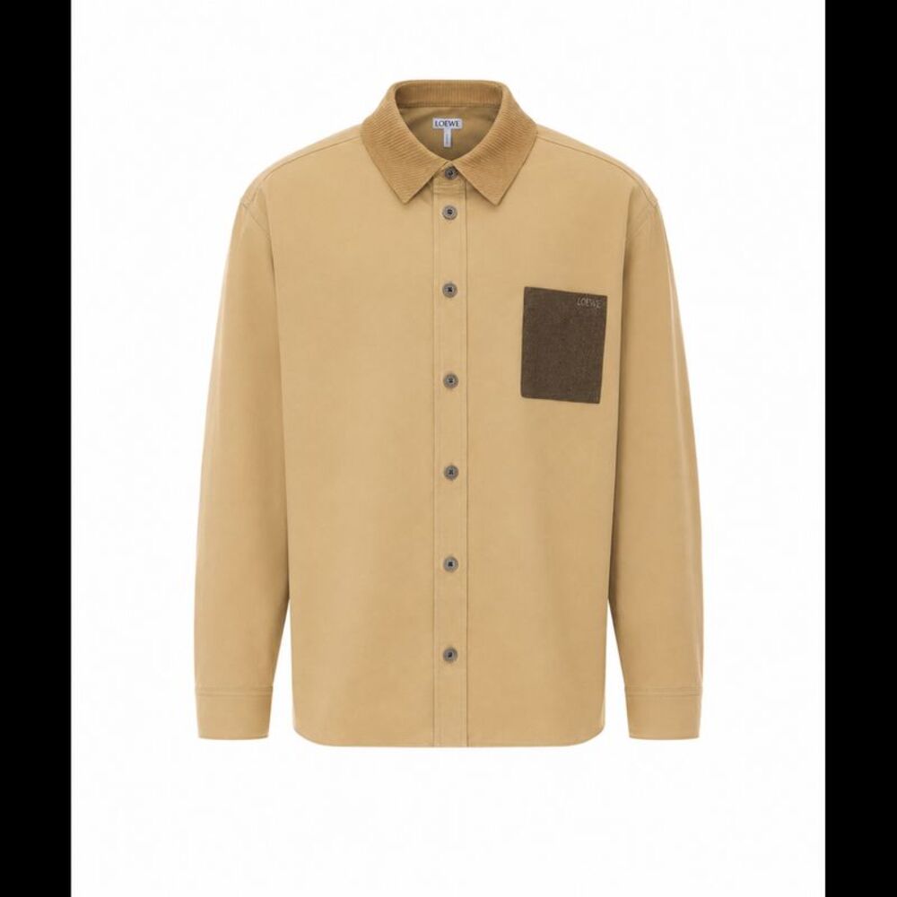 Loewe Men Logo Anagram Overshirt